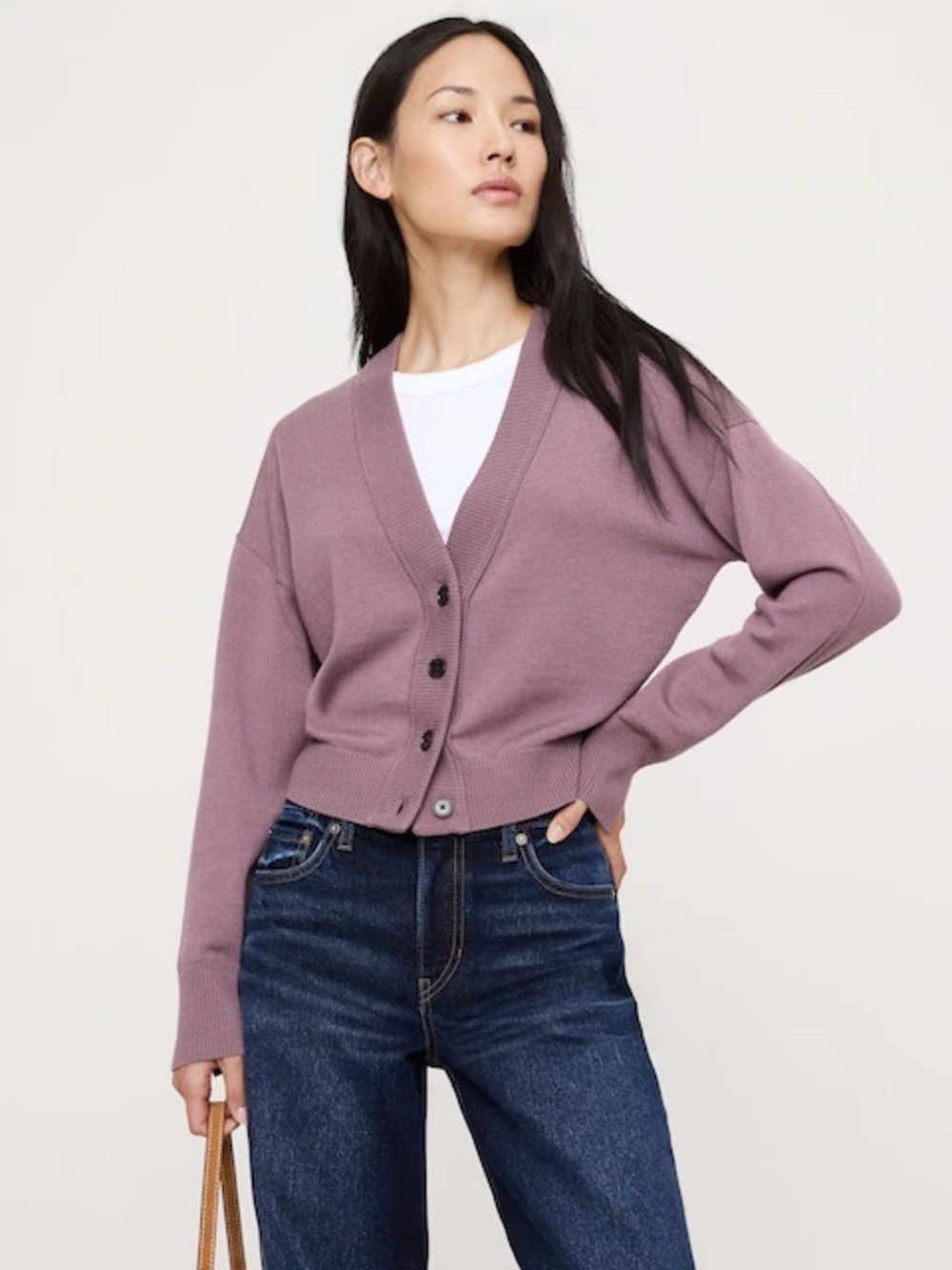 Banana republic hit length Merino cardigan sweater in Maeve size large